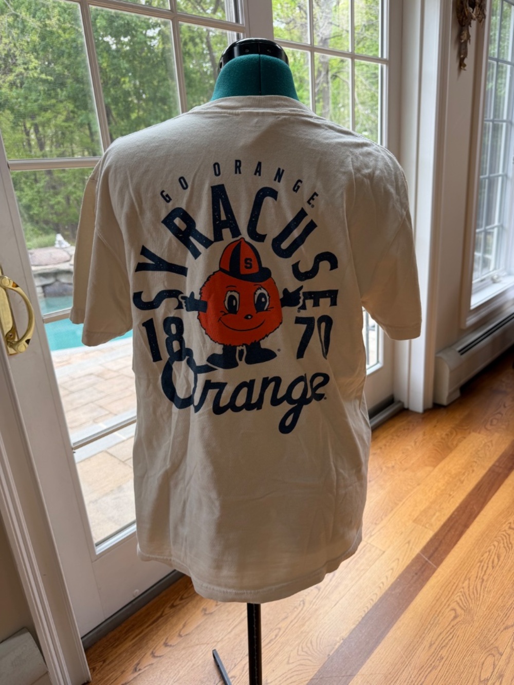 Syracuse Orange T-Shirt Size M NCAA College Graphic Tee Vintage Style - Picture 2 of 9